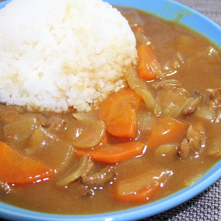 子どもに好評!じゃがいもなしカレーライス